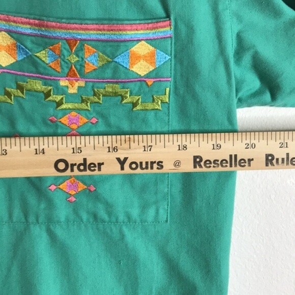 IB Diffusion 1992 vintage embroidered western bottom down top size 4 - Picture 8 of 11
